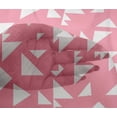 thumbnail image 5 of oneOone Viscose Chiffon Fabric Triangle Geometric Print Fabric By The Yard 42 Inch Wide, 5 of 5