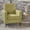 Green, variant on 34" Recliner Chair, Single Sofa, Lounge Sofa With Thick Cushion Tufted Upholstery Wooden Legs For Living Room Home Theater, Slate