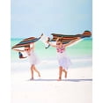 thumbnail image 3 of Mexico Stripes Beach Towels Oversized Super Absorbent, Colored Abstract Striped Orange Red Boho Lightweight Bath Towel Quick Dry Sets For Bathroom/Pool/Rv Camping/Beach Play/Gym Room/Picnic 23"x47", 3 of 8