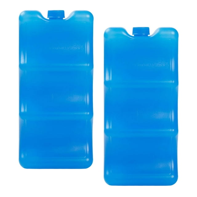 2 paquetes de hielo para neveras portátiles y versátiles, loncheras, neveras portátiles para playa, senderismo, picnics al libre y barbacoas.
