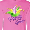 thumbnail image 4 of Inktastic Party Gras Mardi Gras Jester Hat Long Sleeve T-Shirt, 4 of 5