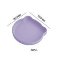 thumbnail image 3 of Silicone Baby Toddler Plates  Bear Shape  Edge Design Plates for Kids Elementary Schooler, 3 of 3