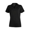 thumbnail image 3 of EDWARDS Women's' PERFORMANCE FLAT-KNIT SHORT SLEEVE POLO--5580, 3 of 3