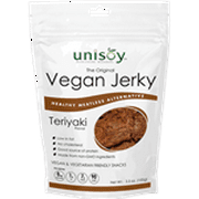 Unisoy Vegan Jerky Teriyaki, 3.5 oz.
