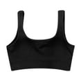 thumbnail image 4 of IROINNID On Sale Sports Bras for Women Yoga Bra Solid Back Seamless Shockproof Yoga Running Fitness Sports Bra,Black, 4 of 4