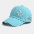 thumbnail image 2 of LinYooLi Y2k Hats Hat Star Retro Letters Outfits for Women Women's Men Baseball Cap Hip-hop Beanies Grunge Girl Caps, 2 of 7