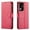 Pink, variant on Samsung Galaxy S21 Ultra Case, Included [Tempered Glass Screen Protector], Starshop Premium Leather Wallet Pocket Credit Card Slots-Brown