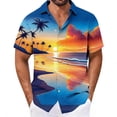 thumbnail image 3 of JSKUMAR Men's Hawaiian Printed Short Sleeve Shirts Tropical Graphic Button Down Holiday Shirt Vacation Casual Beach Outfit Multicolor-10,5XL, 3 of 7