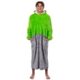 thumbnail image 2 of Sesame Street Oscar The Grouch Adult Wearable Hooded Blanket Sweatshirt, 2 of 6