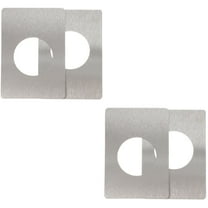 4 pcs  Door Hole Cover Plate Repair Plate Door Reinforcement Plate for Door Knob Repair