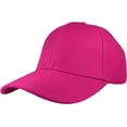 thumbnail image 2 of ORUYROP Plain Blank Baseball Caps Adjustable Back Strap Wholesale Lot 6 Pack, 2 of 5