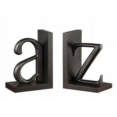 Crestview Collection CVBB2P149 A to Z Bookend Pair
