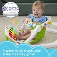 thumbnail image 2 of Fisher-Price Portable Baby Chair Kick & Play Deluxe Sit-Me-Up Seat with Piano Learning Toy and Snack Tray for Infants to Toddlers, 2 of 5