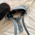 thumbnail image 3 of Bolso Mano Crescent Bag Underarm Y2K Niche Design Cuero PU para Mujer, 3 of 9