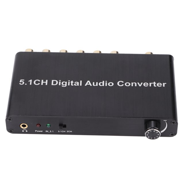 Audio Converter Adapter, Optical Coaxial Toslink To Multi Interface Automatic Identification Audio Decoder for for