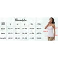 thumbnail image 2 of Beautyin Women Cotton Camisole Shelf Bra Solid Basic Tank Top Pack of 2, 2 of 8