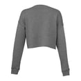 thumbnail image 2 of Bella + Canvas Womens Cropped Crew Fleece Top, 2 of 4