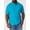 CARIBBEAN SEA, variant on by DXL Big and Tall Men's Pocket Pique Polo Shirt, Black, 3XLT