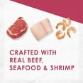 thumbnail image 5 of purina fancy feast dry cat food, filet mignon flavor with real seafood & shrimp - (4) 16 oz. bags, 5 of 10