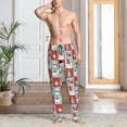 thumbnail image 2 of Balery Warm Christmas Memories Pantalones de pijama para hombre, pijama ultraligero, pantalón de descanso-3X-Large, 2 of 6