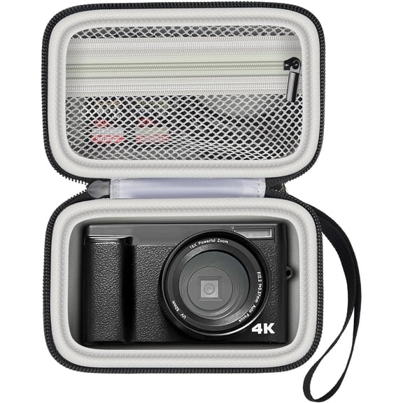 Storage Holder Bag Camera Case for Digital Camera, Grey