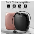 thumbnail image 2 of Voice Amplifier With Wired Microphone For Teachers Speech ,Powerful Sound, 2 of 7