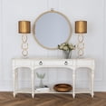 thumbnail image 4 of Sanibel Wood Grand Console Table in Cream, 4 of 6