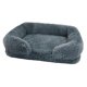 thumbnail image 1 of Cama cálida para mascotas perfecl cama para gatos de interior cama nido suave para perros Gris oscuro M, 1 of 8