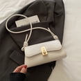 thumbnail image 1 of Bolso pequeño para mujer, otoño e invierno, retro, versátil, nuevo estilo 2025, bandolera de hombro de moda, bolso cuadrado pequeño para mujer, 1 of 5