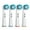 Multi-Angle Clean, variant on GENKENT 4 Pack Senstitive Teeth Gum Care Replacement Toothbrush Heads for Oral B Braun Electric Toothbrush