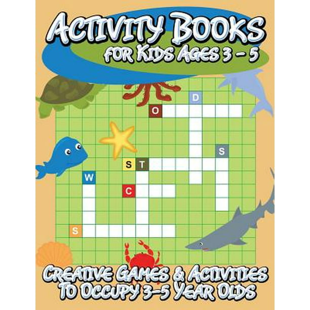 Activity Books for Kids Ages 3 5 (Creative Games & Activities to