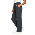 thumbnail image 3 of QIYAGBSA Scrub Pants for Women Soft Stretch Drawstring Elastic Waist Multi Cargo Thigh Pockets Work Uniform Long Shifts Daily Duty Easy Move, 3 of 8