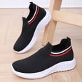 thumbnail image 6 of NexTorq Women's Walking Tennis Shoes Slip On Sneaker Comfortable Lightweight Casual Athletic Gym Shoes Black 36, 6 of 8