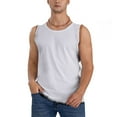 thumbnail image 2 of Picia Valentine'S Day mens Cotton Tank Undershirts , Moisture-wicking Ribbed Tanks, Lightweight Cotton Tank Undershirts-, 2 of 8