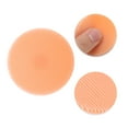 thumbnail image 3 of Unique Bargains 1 Pc Portable Silicone Facial Cleansing Brush Round 2.44"x1.3"x0.79" Flesh, 3 of 7