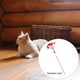 thumbnail image 3 of Gato burlas palo atractivo relajación plástico sonido crujiente con y campana interactivo para juguetes para exteriores suministro, 3 of 9