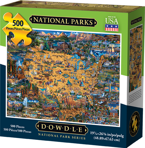 Dowdle - National Park - 500 Piece Jigsaw Puzzle - Walmart ...