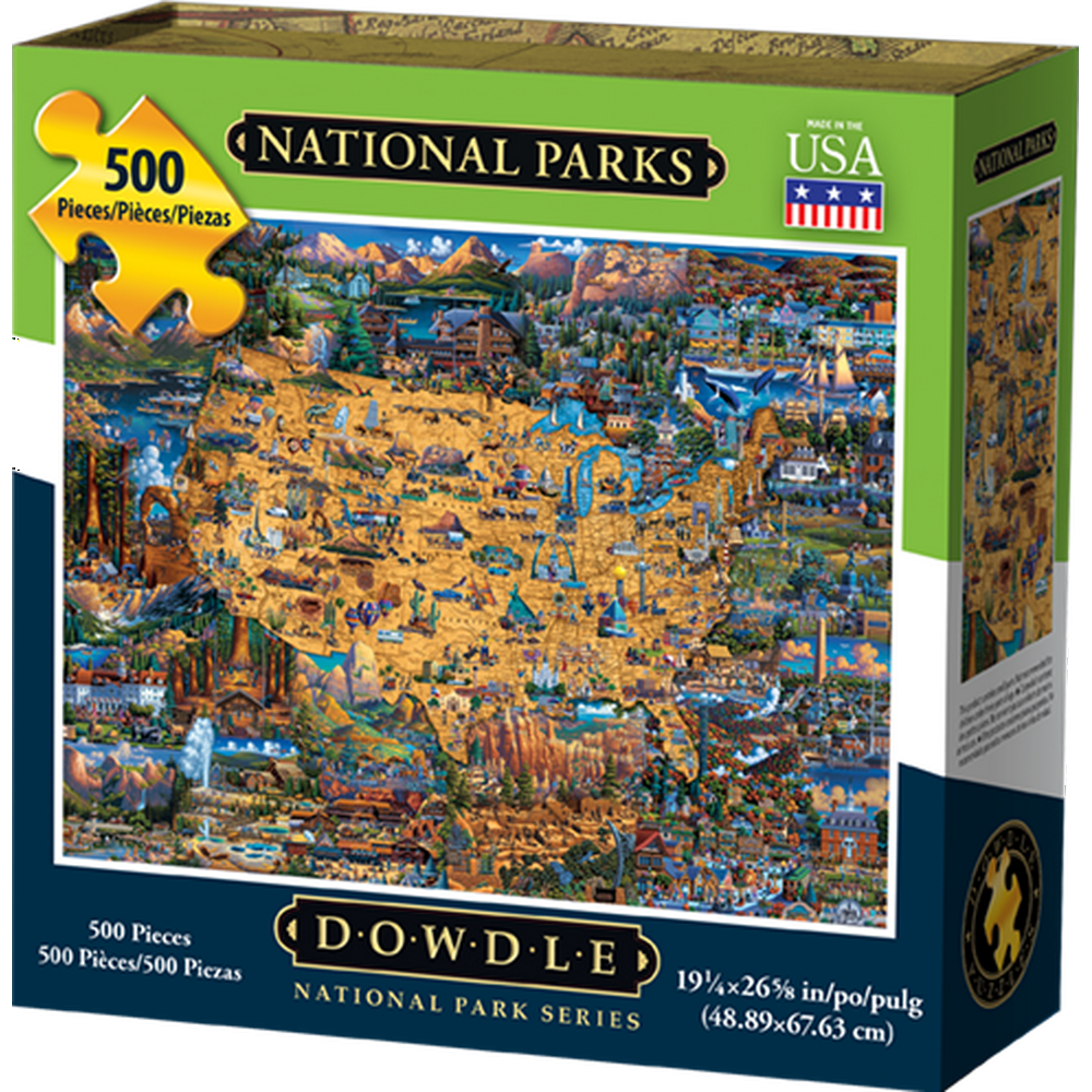 Dowdle National Park 500 Piece Jigsaw Puzzle