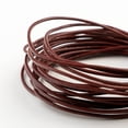 thumbnail image 2 of John Bead 2mm Earthy Red Genuine Leather Cord 5yds, 2 of 3