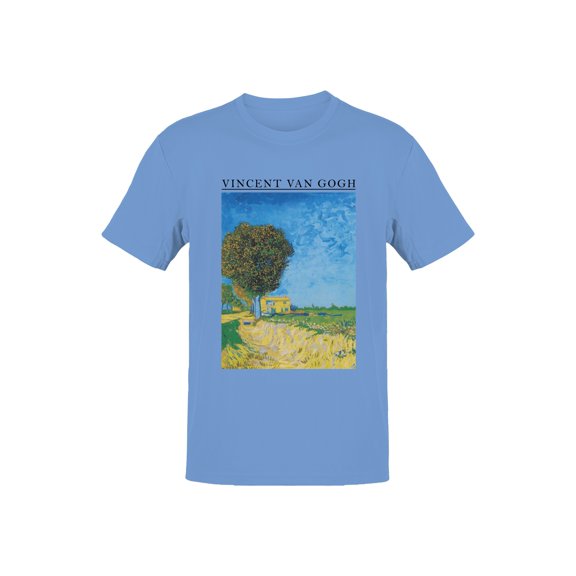 Country House Under Blue Sky Men's T-shirt