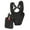 Black, variant on Ergonomic Backpack Shoulder Strap with Adjustable Harness for Heavy Duty Power Equipment Support