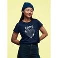 thumbnail image 2 of Love Techno Style Heart T-Shirt Women -Image by Shutterstock, Female 3X-Large, 2 of 4