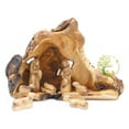 thumbnail image 7 of Nativity Scene Set Carved Inside On An Olive Tree Branch - Holy Land Nativity - Wooden Manger Scene Nativity For Christmas Decoration, 7 of 7