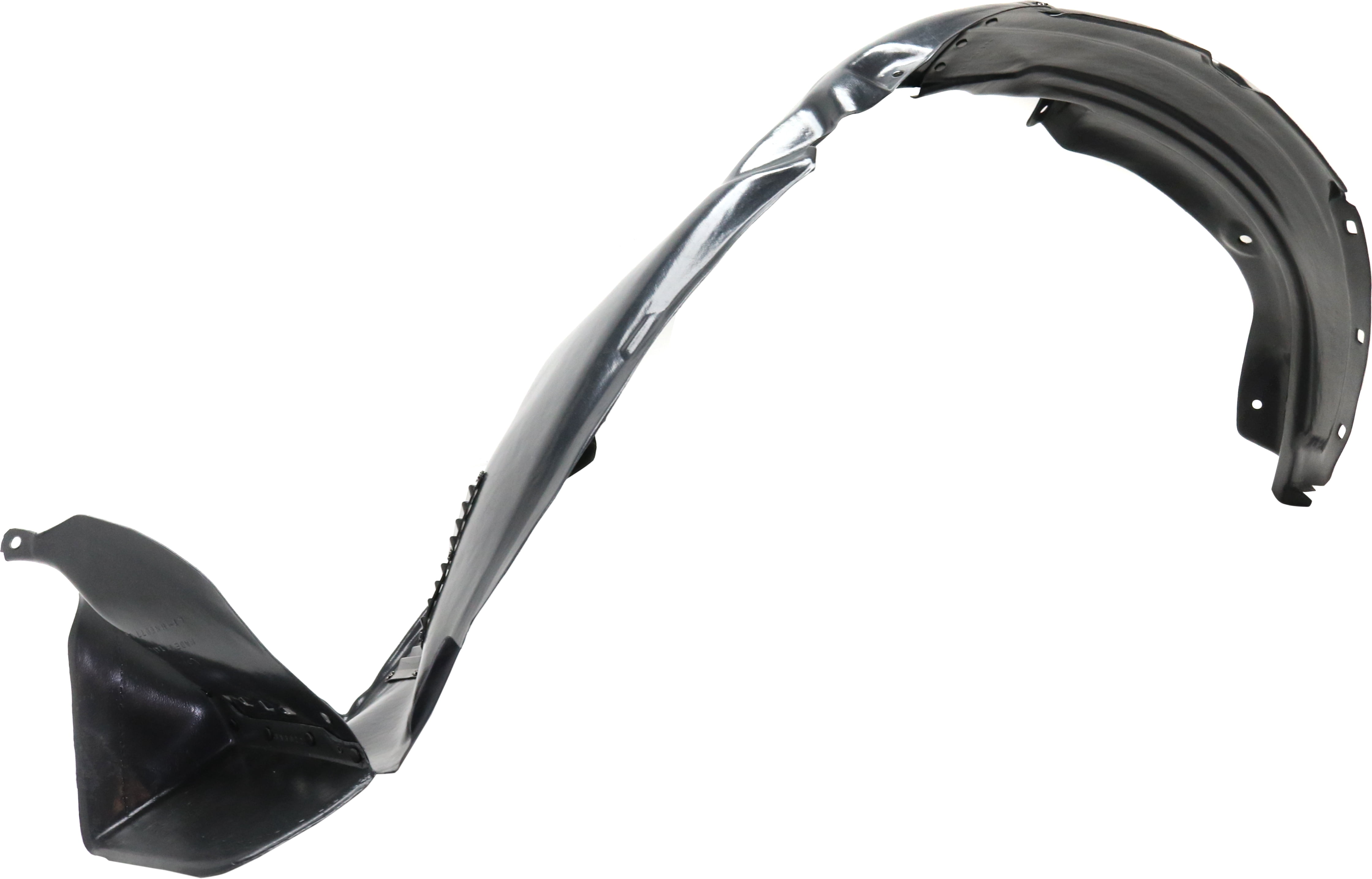 Replacement RH22210044 Fender Liner Compatible with 2010-2012 Hyundai Santa Fe Front, Left Driver