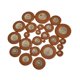 thumbnail image 5 of 25 uds almohadillas de cuero para saxofón, repuesto, piezas de reparación, accesorios para instrumentos con almohadillas para saxofón para Alto de, 5 of 9