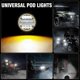 thumbnail image 5 of 2X 4 Inch 200W LED Work Light Combo Spot Off Road Driving Fog Lamp, 5 of 5