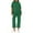 *2-Green, variant on VBVC No Boundarie Women's 2 Piece Sweatsuit Sets,Ladies Short Sleeve Top and Cropped SweatPants Set,Loose Lounge Outfit For Women,White,Size M