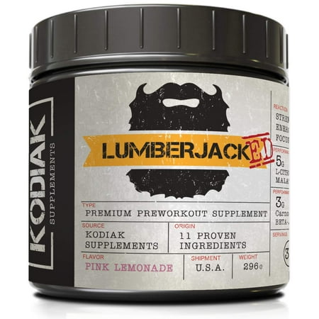 Lumberjacked Pre Workout - Pink Lemonade - 30 Servings