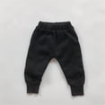thumbnail image 5 of FYDUU Toddler Boys Casual Jogger Pants for Kids Outdoor Winter Trousers Elastic Waist Comfy Sweatpants with Pockets School Daily Wear Comfort Bottoms 6-12 Months, 5 of 5