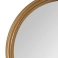 thumbnail image 3 of Kate and Laurel Mansell Miroir Mural Rond Rond, 28, Or Antique, Beau Miroir Traditionnel en Bois de Forme Circulaire Moderne, 3 of 8